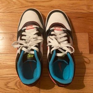 Colored Nike airforces womens size 9!